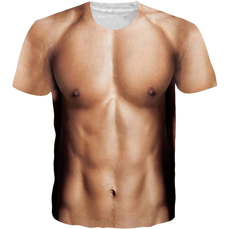 Bare Muscle Funny T Shirt