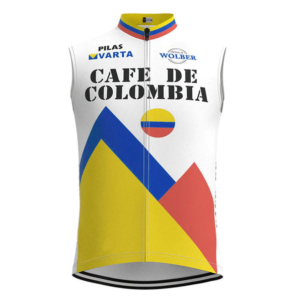 Cafe De Colombia Retro MTB Cycling Vest