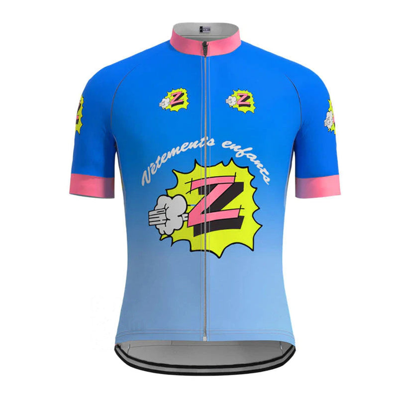 Z Vêtements Vintage Short Sleeve Cycling Jersey Top