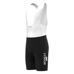 Renault ELF Black Vintage Cycling Bib Shorts