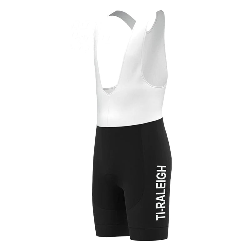 TI Raleigh Black Vintage Cycling Bib Shorts