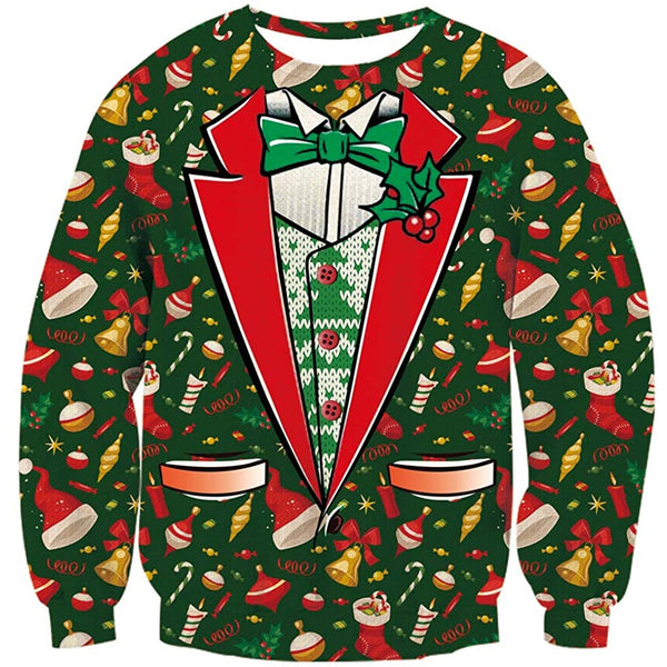 Formal Wear Ugly Christmas Sweater