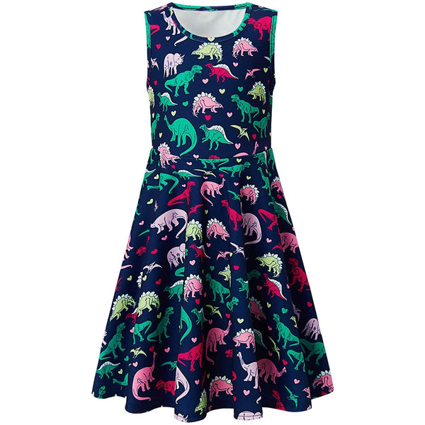 Dinosaurs Funny Girl Dress