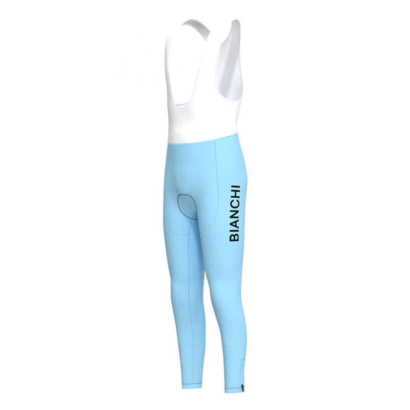 Bianchi Blue Retro MTB Bike Pants