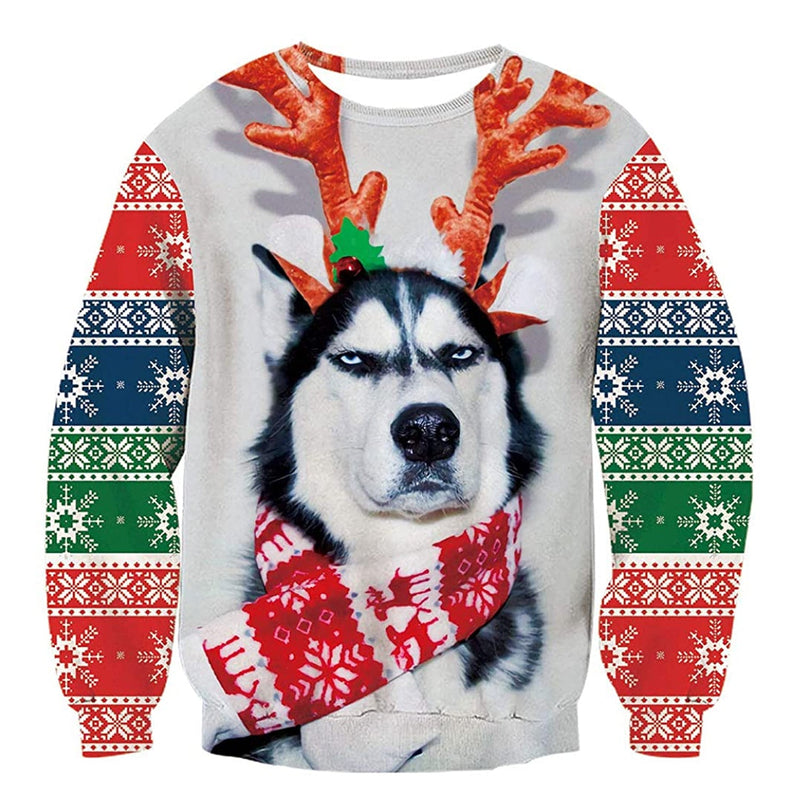 Dog Ugly Christmas Sweater