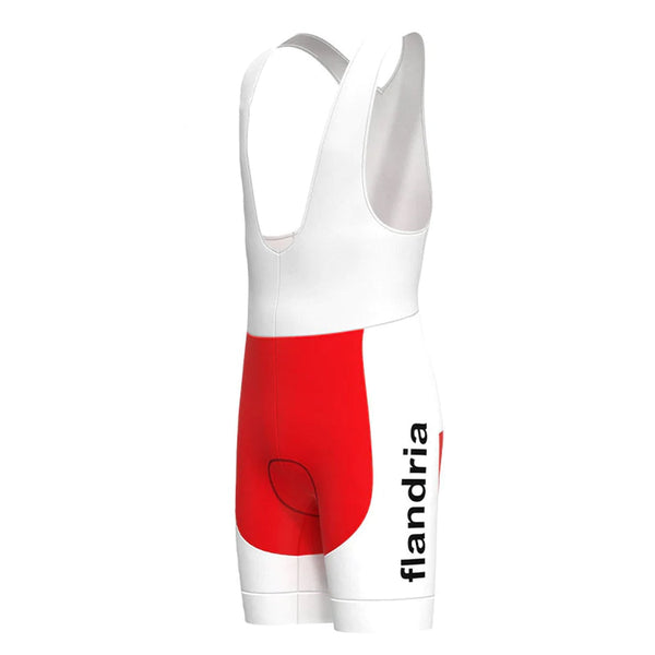 Shimano Flandria Red Vintage Cycling Bib Shorts