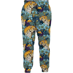 Leaves Tiger Funny Joggers