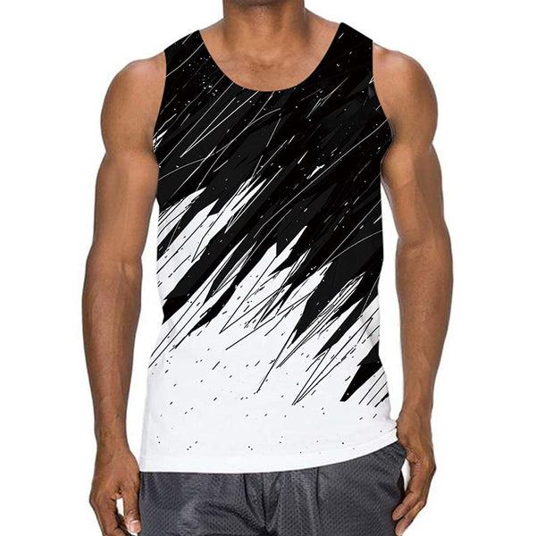 Black & White Funny Tank Top