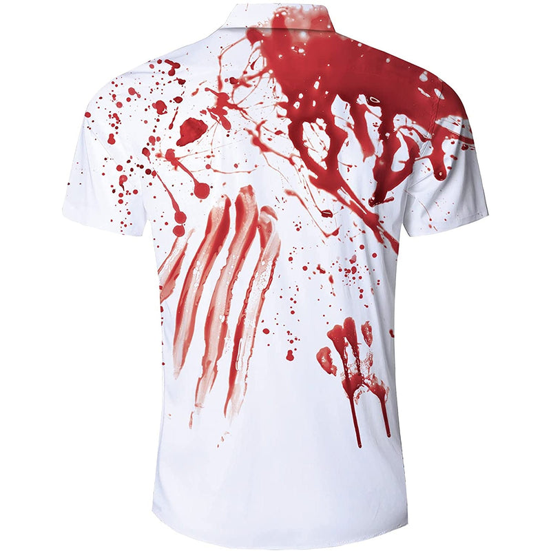 Blood Funny Hawaiian Shirt