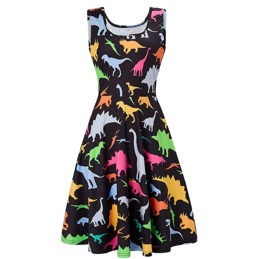 Novelty Women Dress Forest Coral Novelty Women Dress Forest Coral