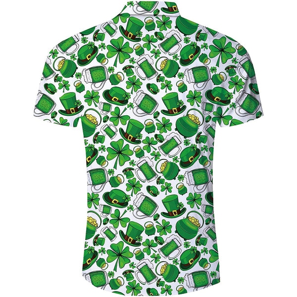 St. Patrick's Day Funny Hawaiian Shirt