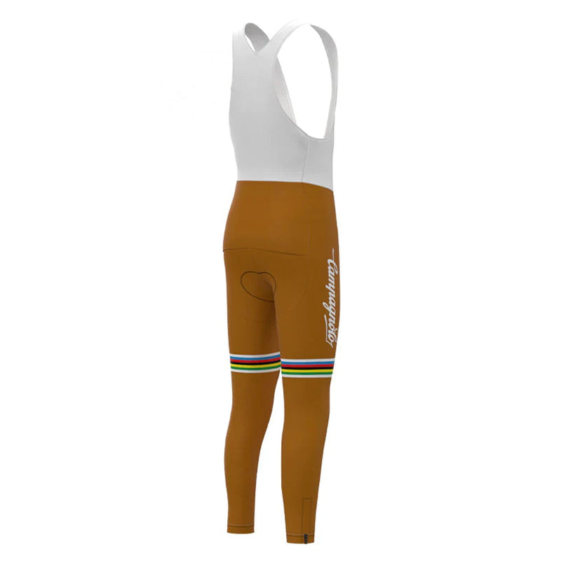 Molteni Black Brown Vintage Long Sleeve Cycling Jersey Matching Set