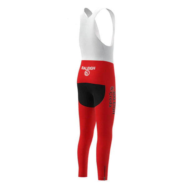 TI RALEIGH Red Retro MTB Bike Pants