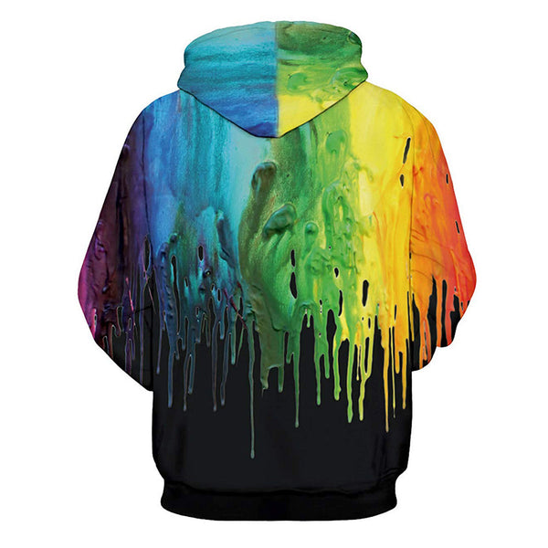 Black Painting Hoodie