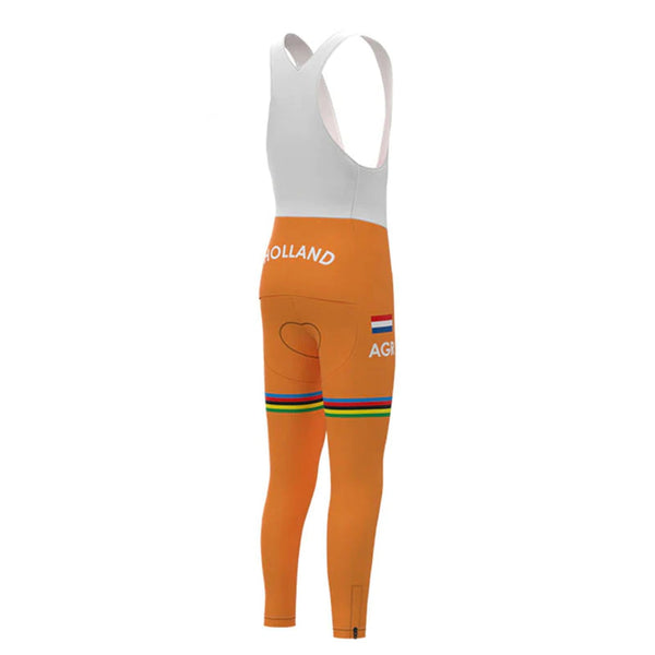 Holland Orange Retro MTB Bike Pants