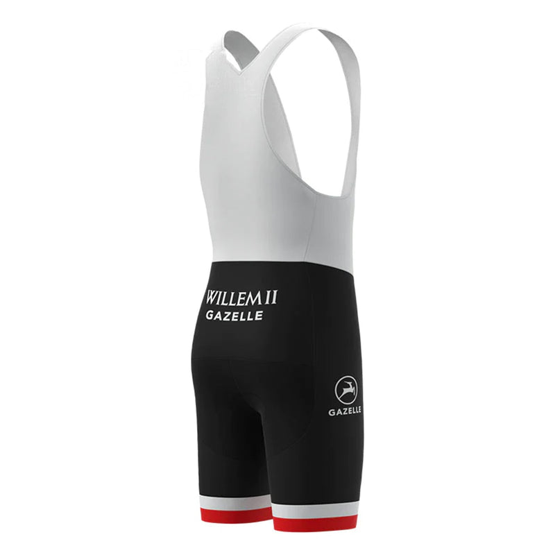 Gazelle Black Vintage Cycling Bib Shorts