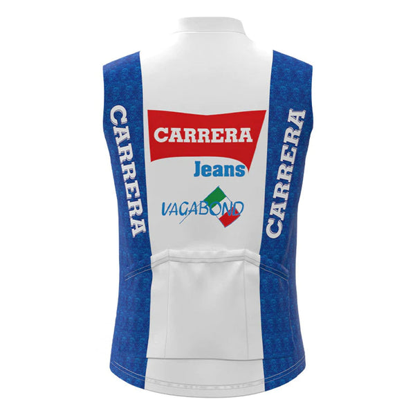 CARRERA White Retro MTB Cycling Vest