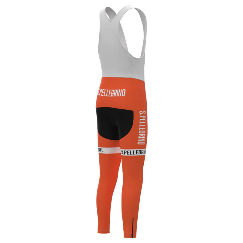 San Pellegrino Orange Retro MTB Bike Pants