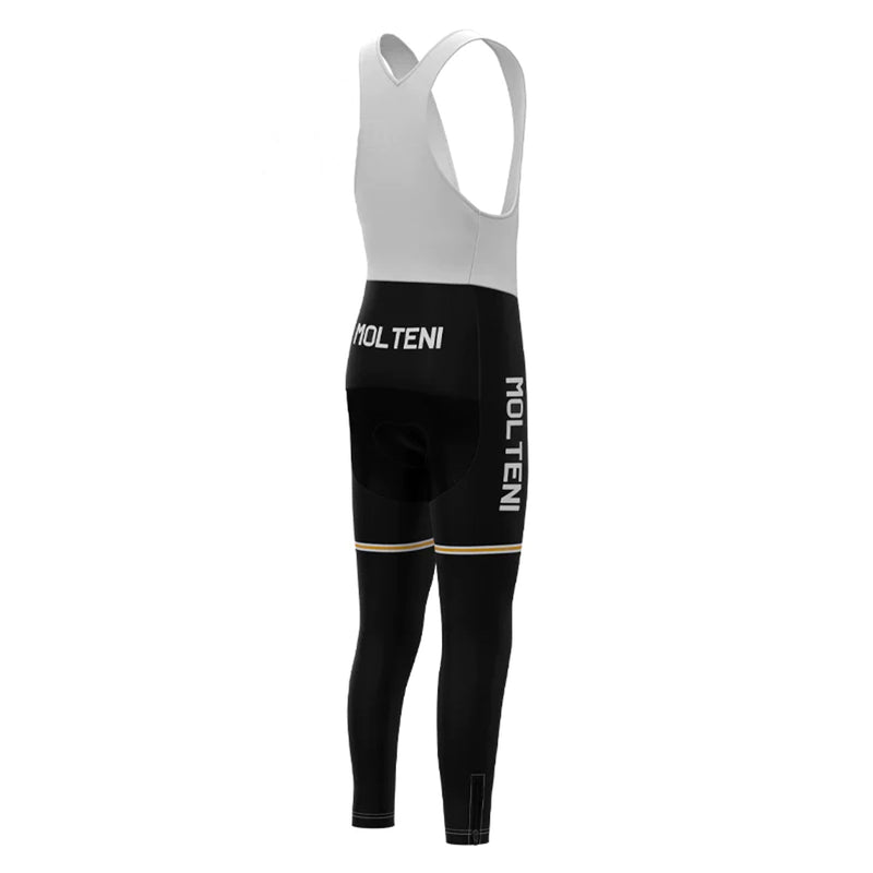MOLTENI Black Retro MTB Bike Pants