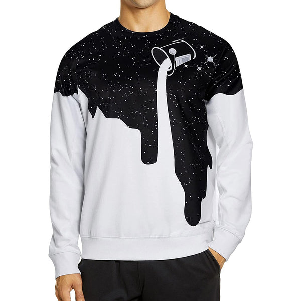 Pouring Milk Ugly Christmas Sweater