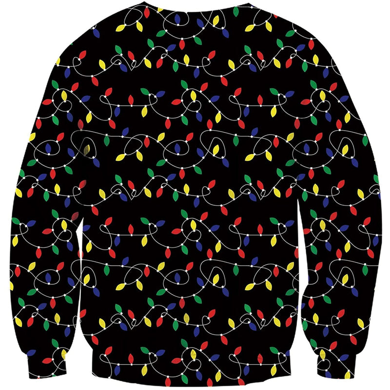 LED Bulb Ugly Christmas Sweater