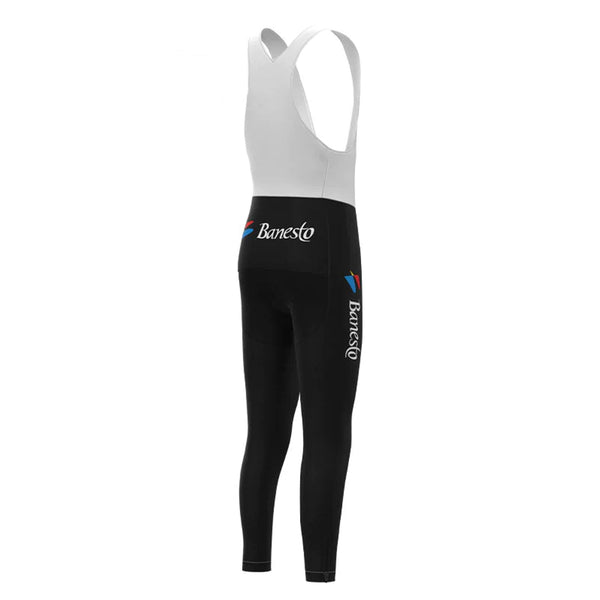 Banesto Black Retro MTB Bike Pants