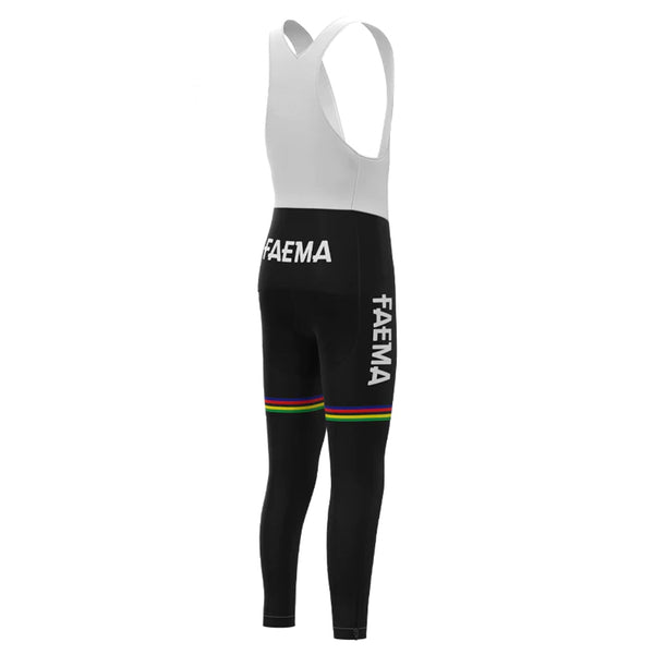 FAEMA Black Retro MTB Bike Pants