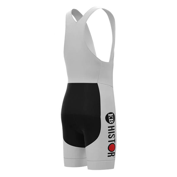 Histor Black Vintage Cycling Bib Shorts