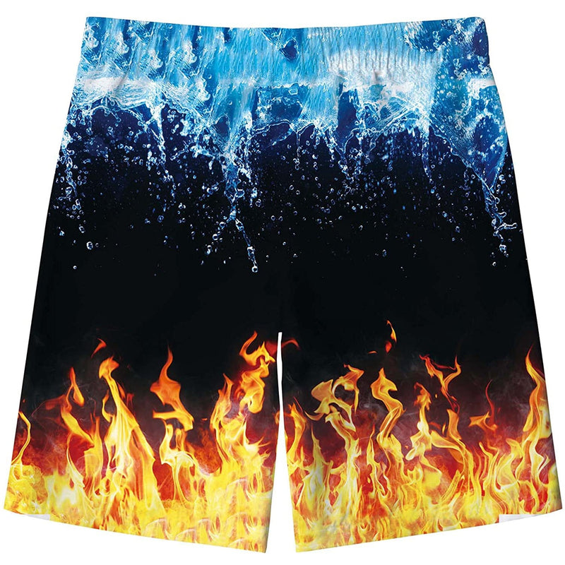 Ice & Fire Funny Boy Swim Trunk