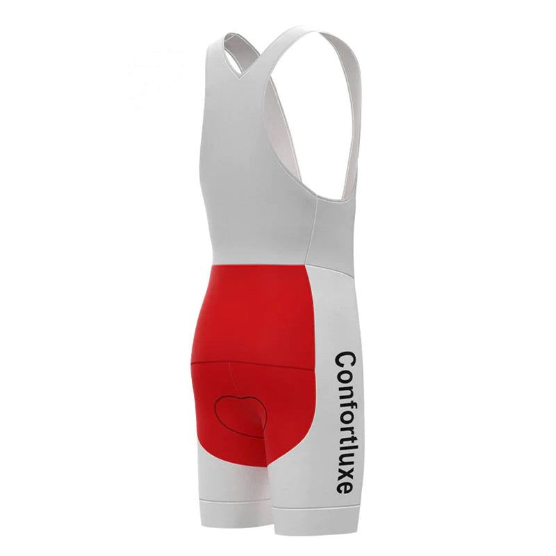 Carpenter Confortluxe Flandria Red Vintage Cycling Bib Shorts