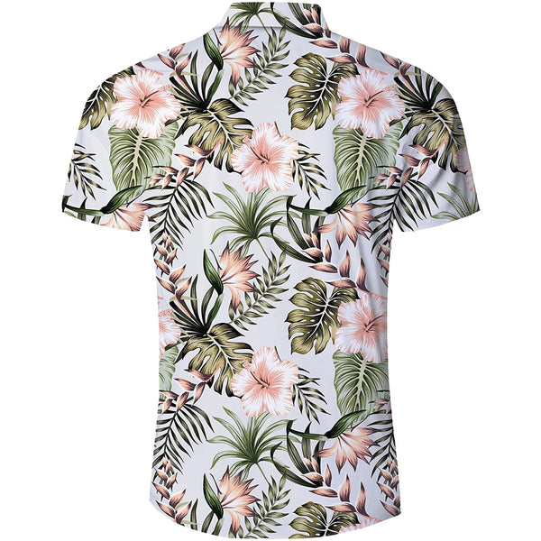 Palm Leaf Tropical Funny Hawaiian Shirt