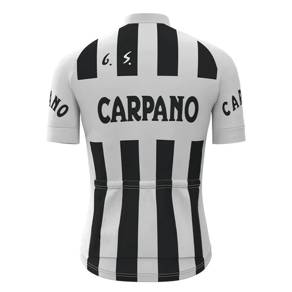 Carpano White Vintage Short Sleeve Cycling Jersey Top