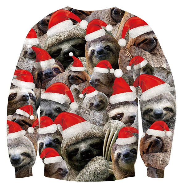 Sloths Ugly Christmas Sweater