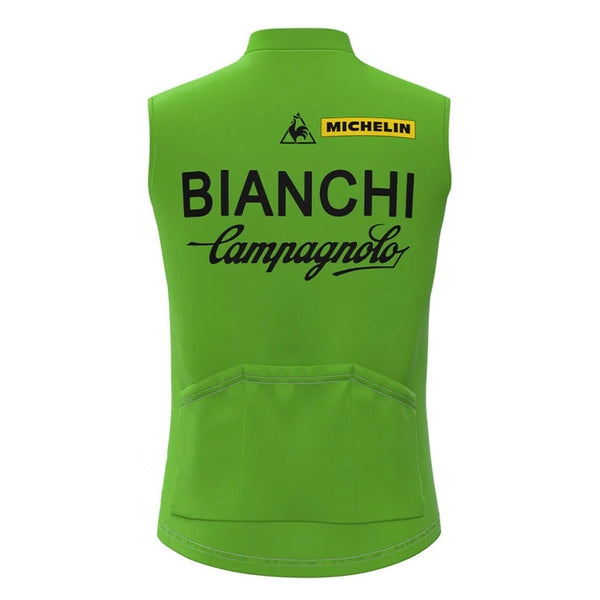 Bianchi Green Retro MTB Cycling Vest