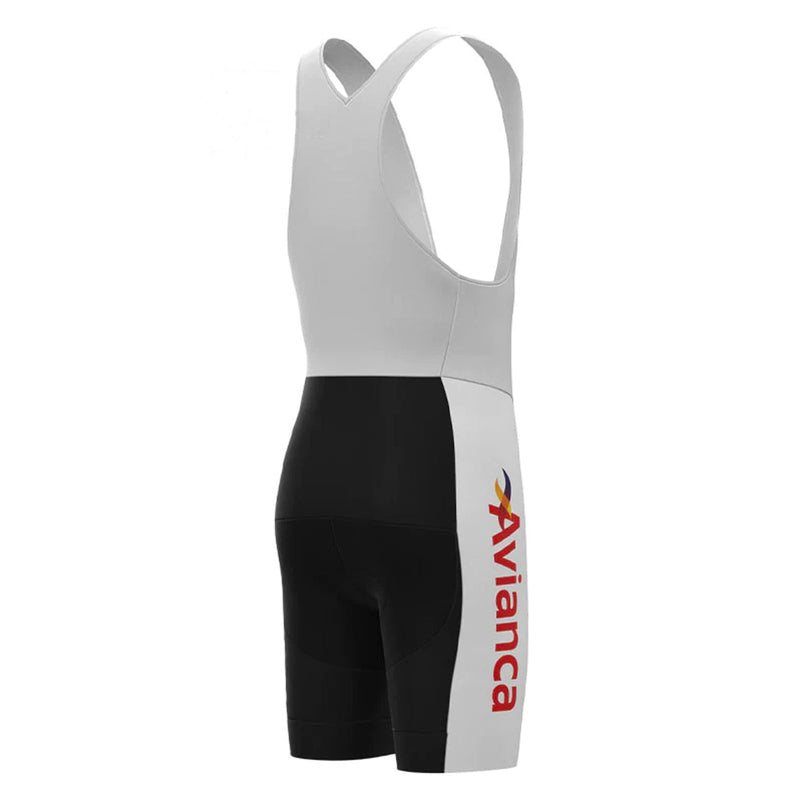 Pony Malta–Avianca Black Vintage Cycling Bib Shorts