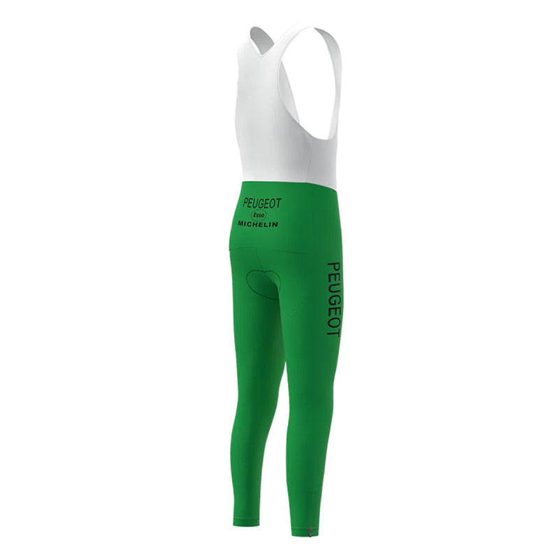 Peugeot Green Retro MTB Bike Pants