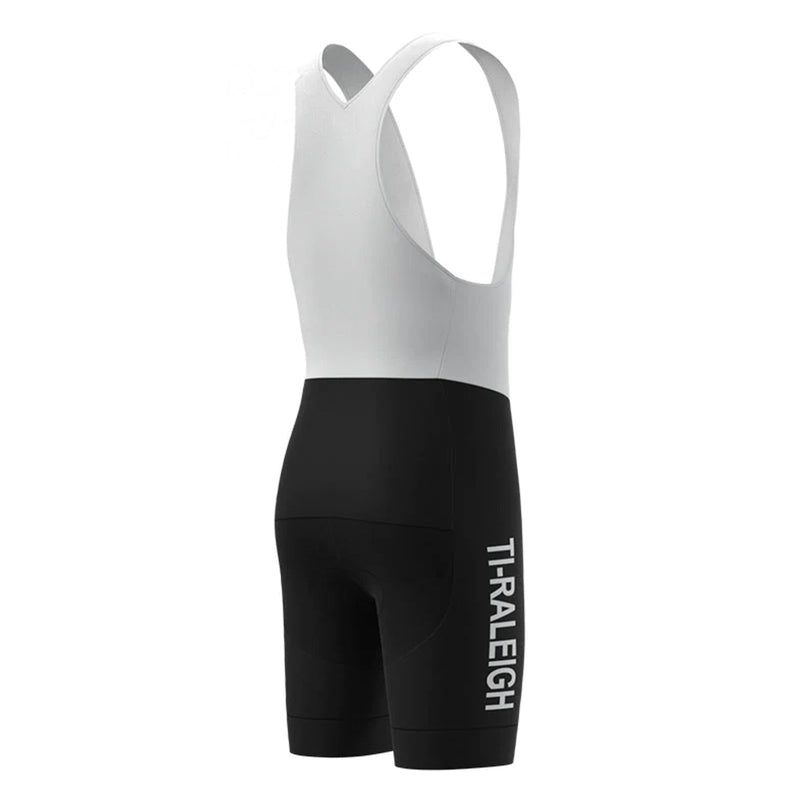 TI Raleigh Black Vintage Cycling Bib Shorts