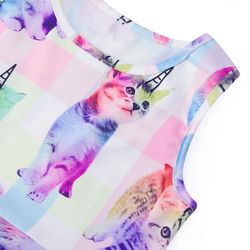 Unicorn Cat Funny Girl Dress