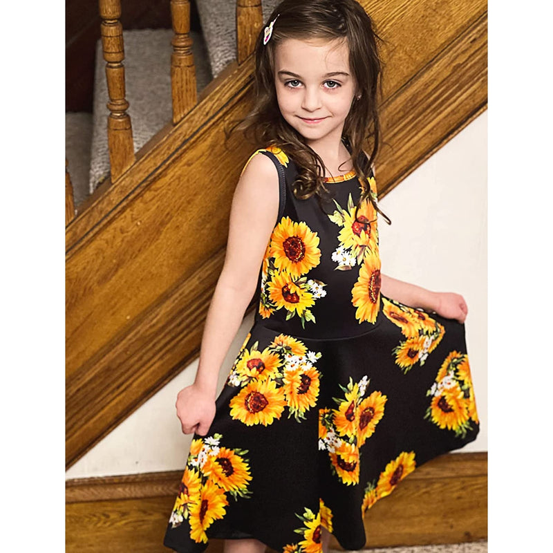 Sunflower Black Funny Girl Dress