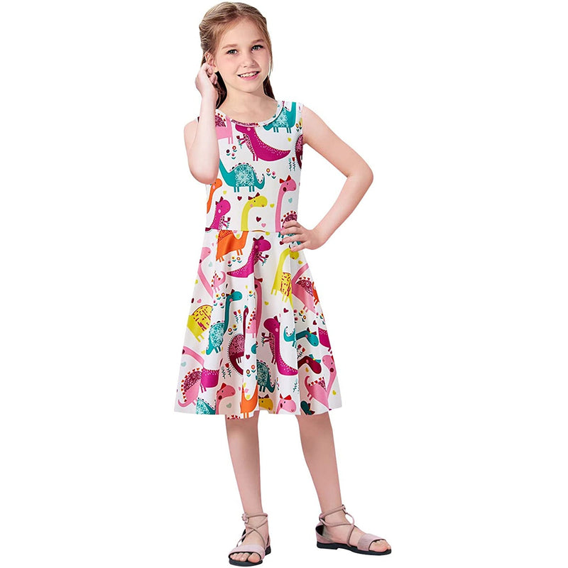 Cute Dinosaur Funny Girl Dress