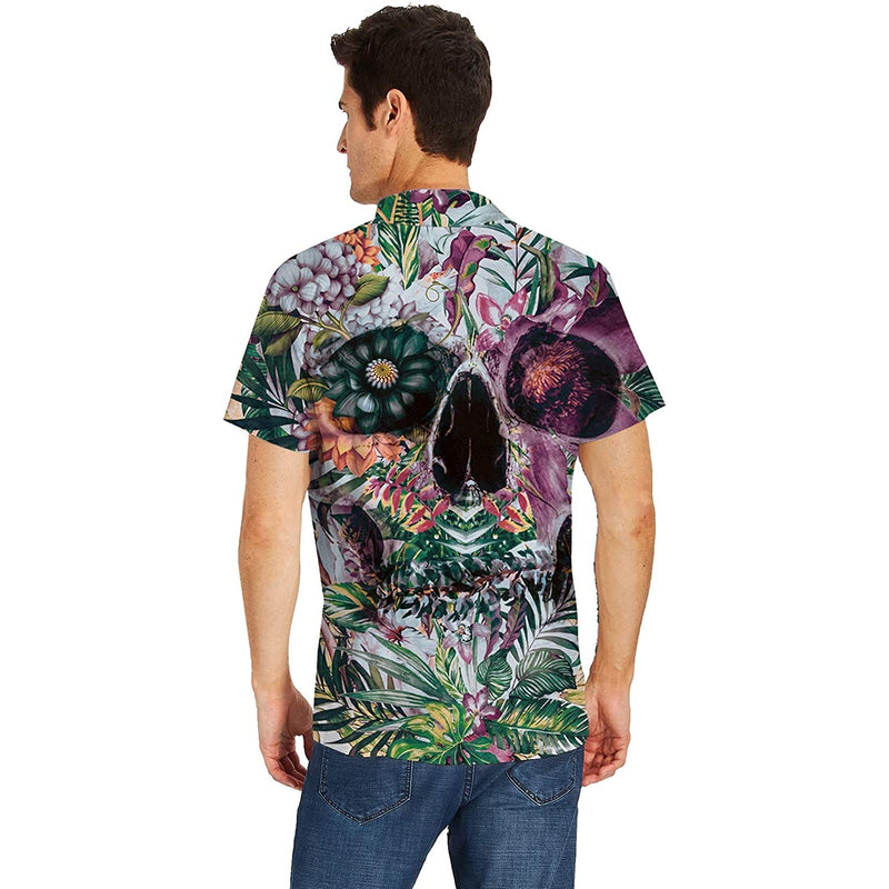 Floral Leaf Funny Hawaiian Shirt