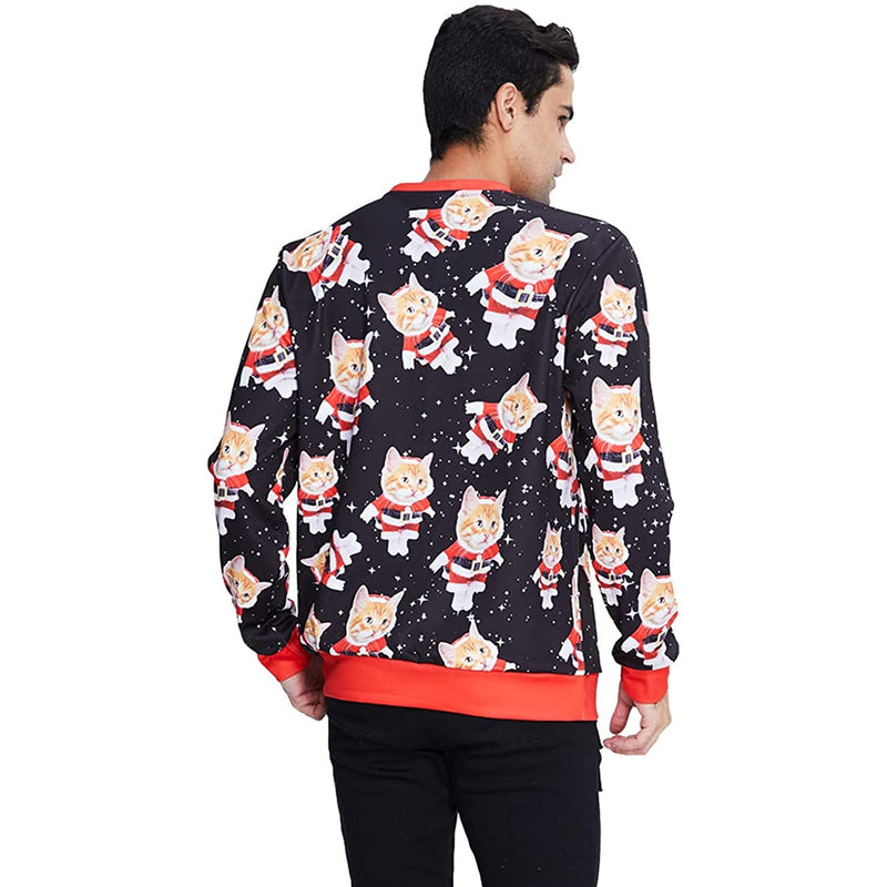 Christmas Shirt Cat Ugly Christmas Sweater