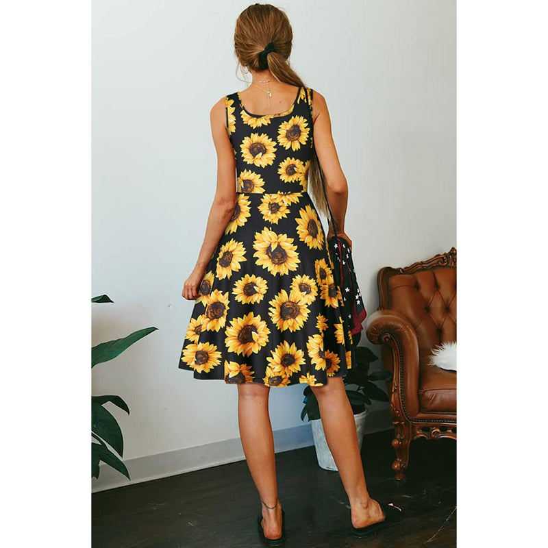 Sunflower Funny Dress for Women