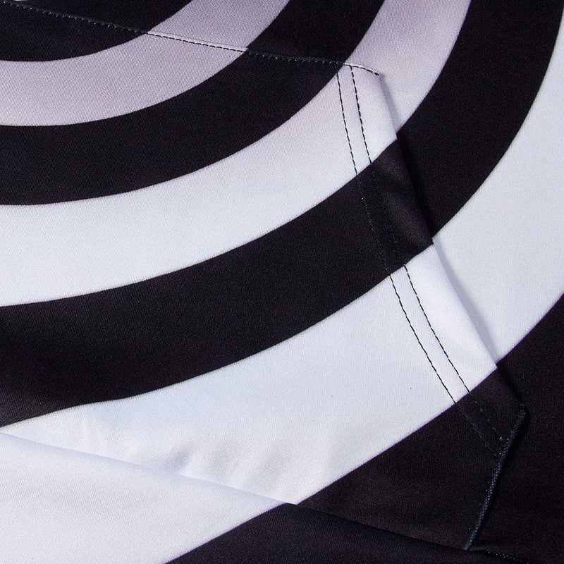 White & Black Tunnel Funny Hoodie