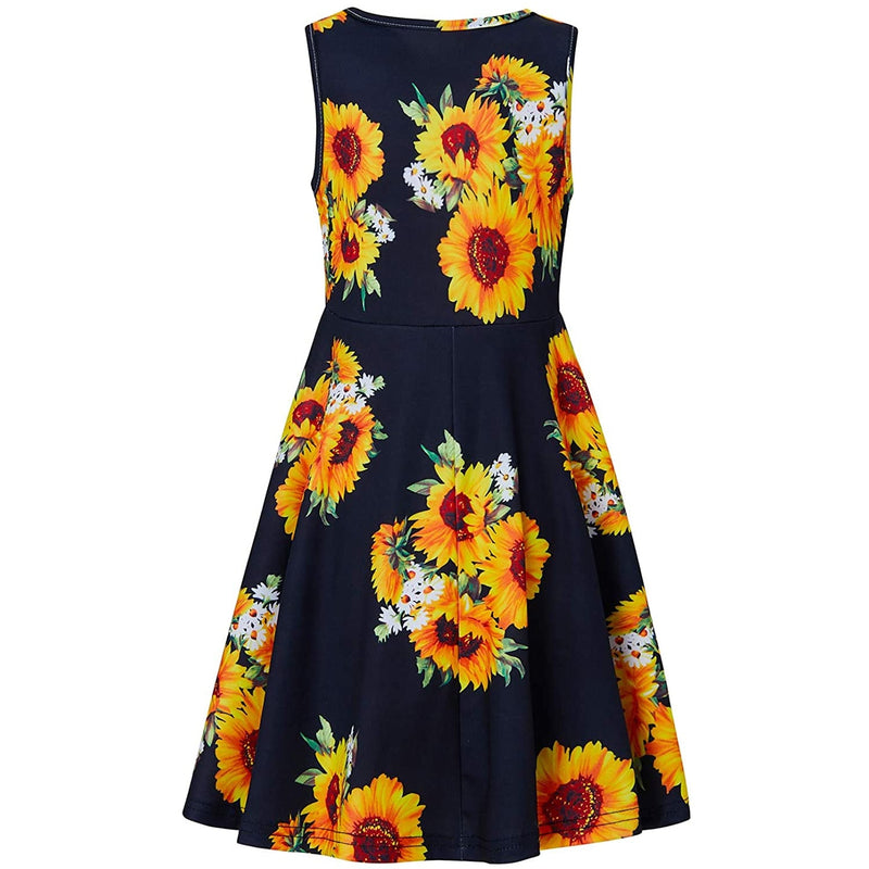 Sunflower Black Funny Girl Dress