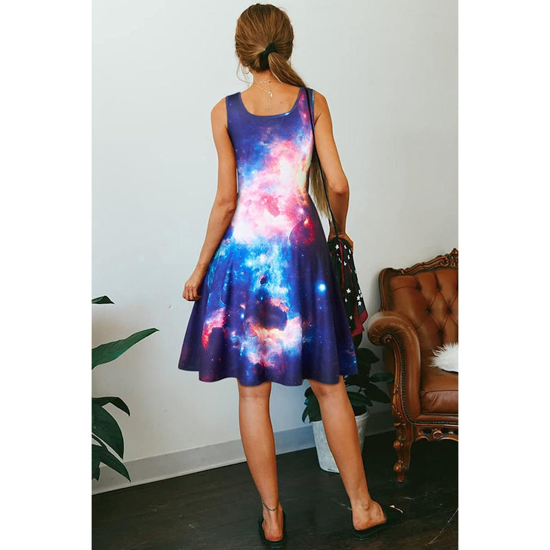 Galaxy Nebula Funny Dress for Women