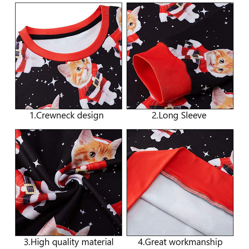 Christmas Shirt Cat Ugly Christmas Sweater