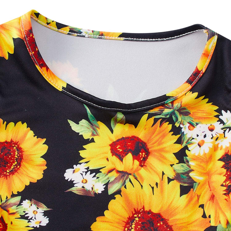 Sunflower Black Funny Girl Dress
