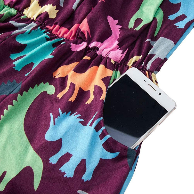 Dinosaur Funny Romper for Women