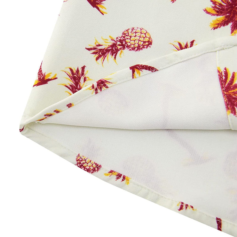 Palm Tree Pineapple Funny Toddler Hawaiian Shirt